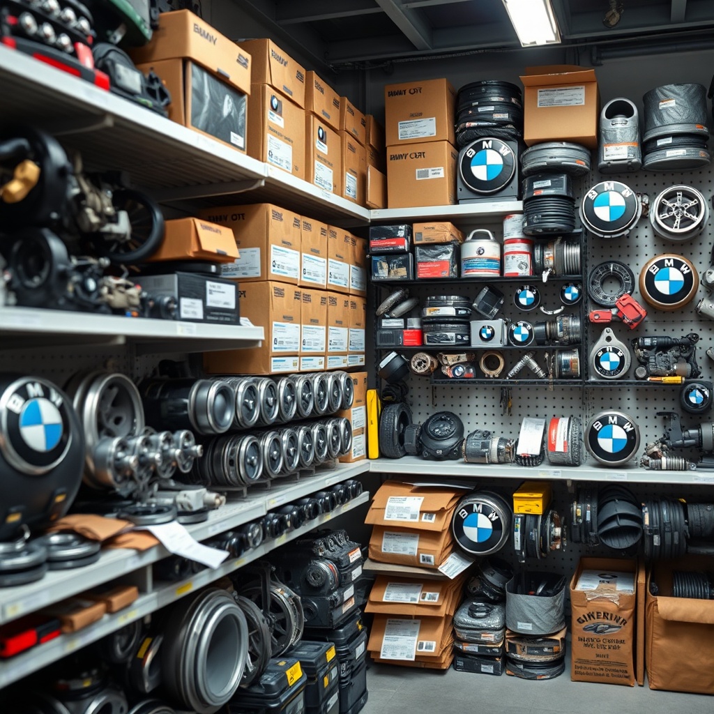 BMW yedek parça siparişi