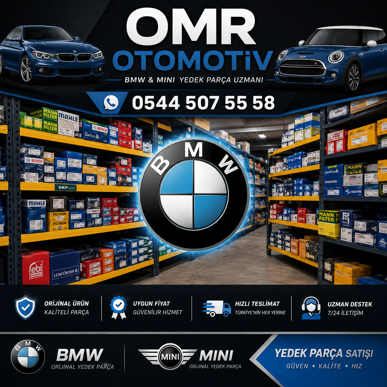 Yalova BMW Uygun Fiyatlı Yedek Parça