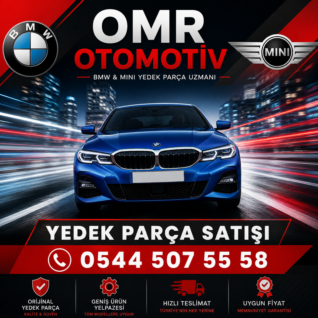 Kars BMW Orijinal Yedek Parça Fiyatları